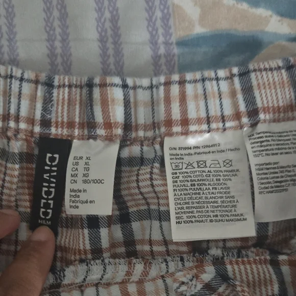 H&M Plaid Ruffle Skirt - Picture 2 of 4